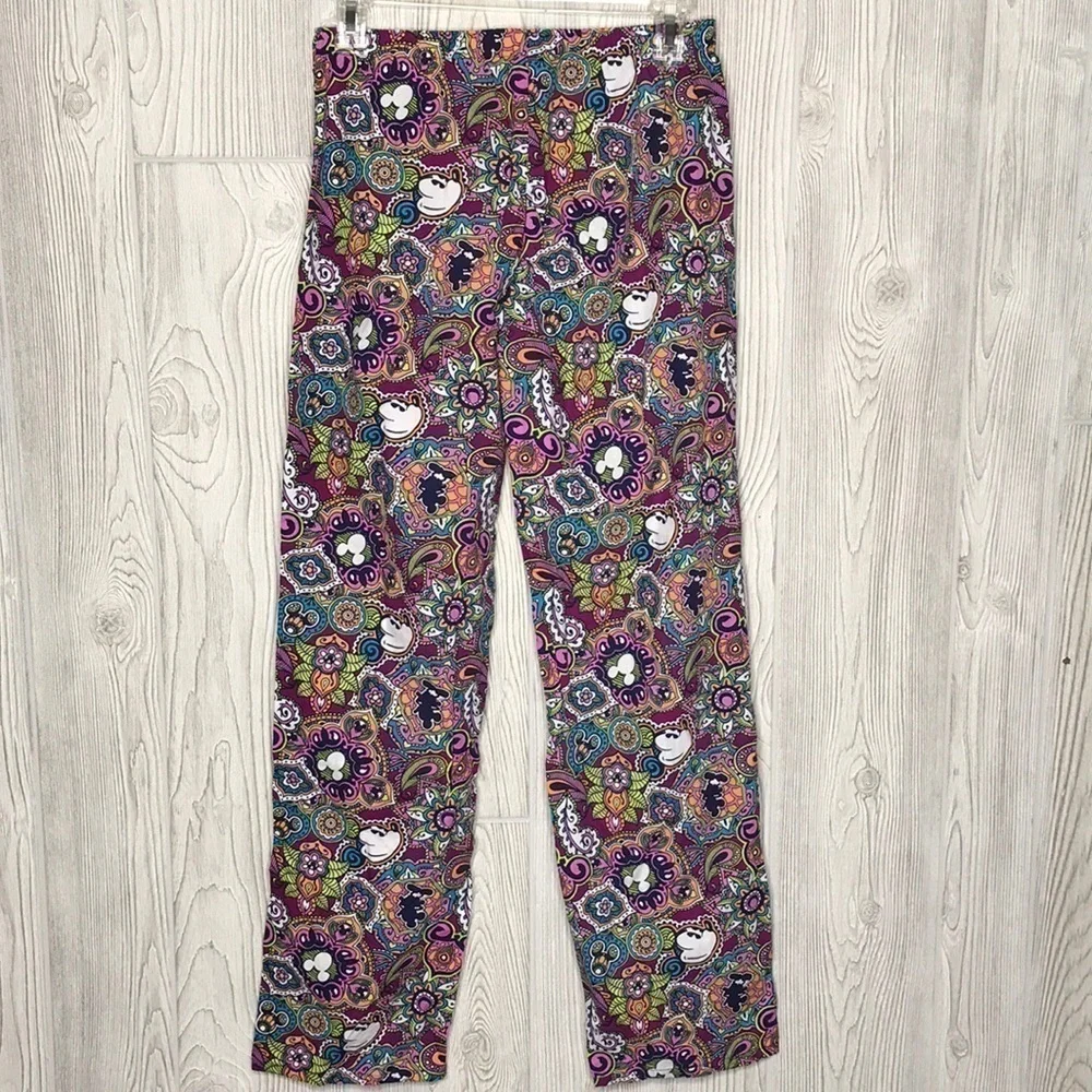 Disney Parks Mickey Paisley Pajama Pants - Picture 2 of 10